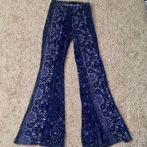 Bell-bottom Pants